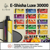 ELFBAR E-Shisha Luxe 30000 Puffs Disposable Vape In Dubai