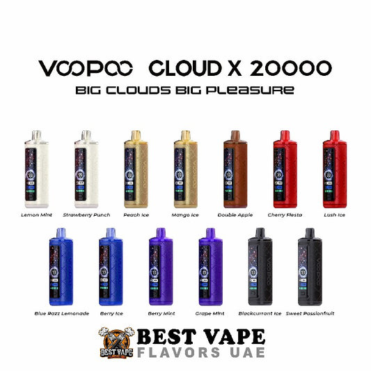 VOOPOO Cloud X 20000 Puffs Disposable Vape In Dubai