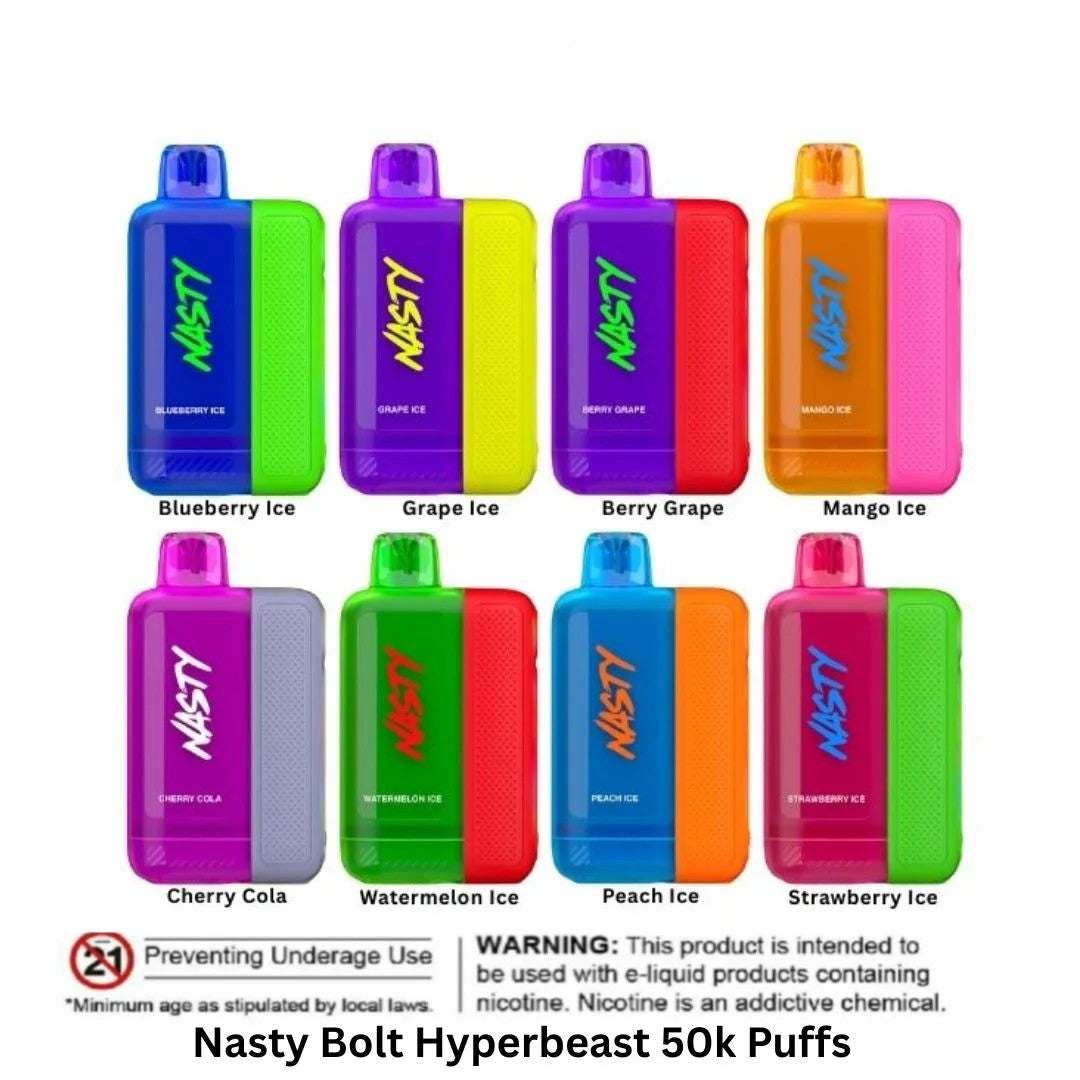 Nasty Bolt Hyperbeast 50K Puffs Disposable Vape in Dubai