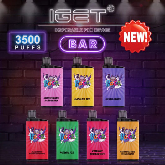 IGET BAR 3500 Puffs Disposable Vape in Dubai