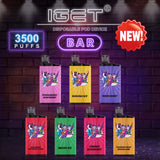 IGET BAR 3500 Puffs Disposable Vape in Dubai