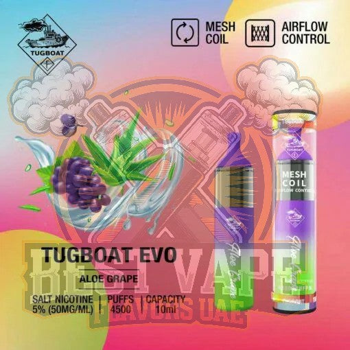 Tugboat EVO 4500 Puffs Disposable Vape in UAE