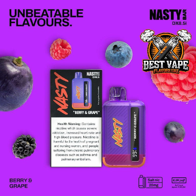 Nasty Bar 8500 Puffs Disposable Vape