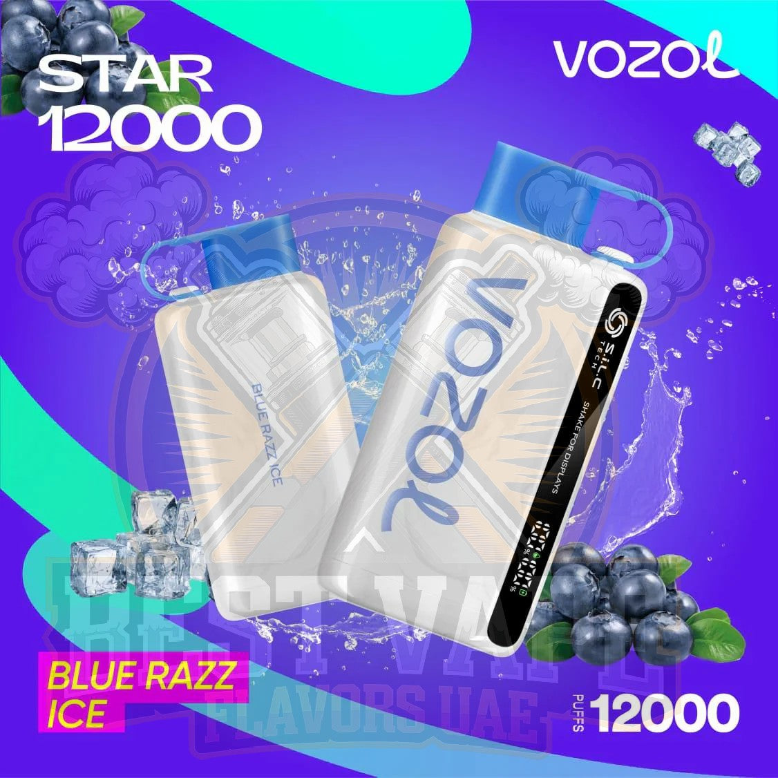 Vozol Star 12000 Puffs Disposable Vape in Dubai