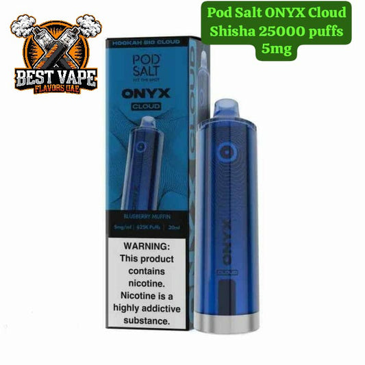 Pod Salt Onyx Cloud Shisha 25000 Puffs Disposable Vape