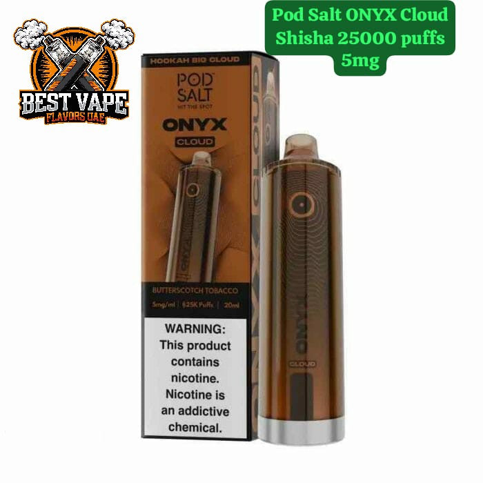 Pod Salt Onyx Cloud Shisha 25000 Puffs Disposable Vape