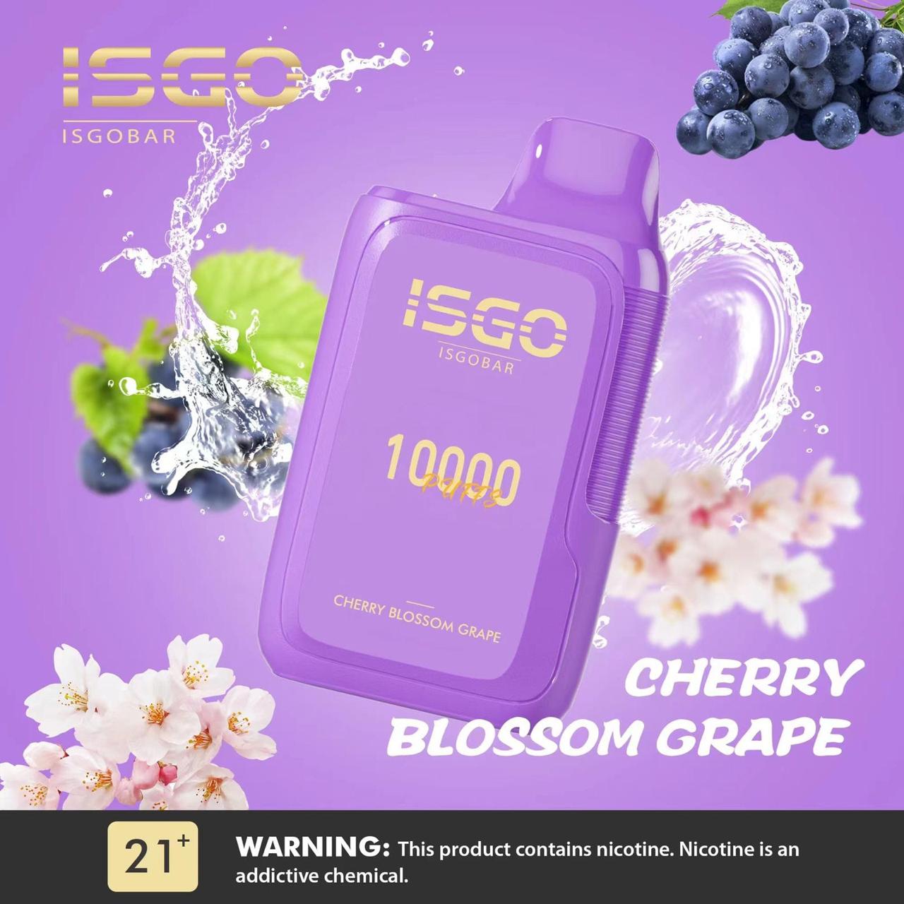 ISGO BAR 10000 Puffs Rechargeable Disposable Vape