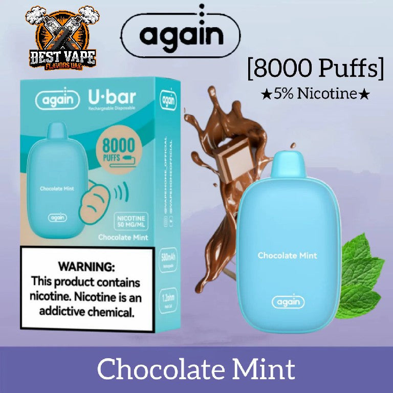 Again-U-Bar 8000 puffs Disposable Vape in Dubai,UAE