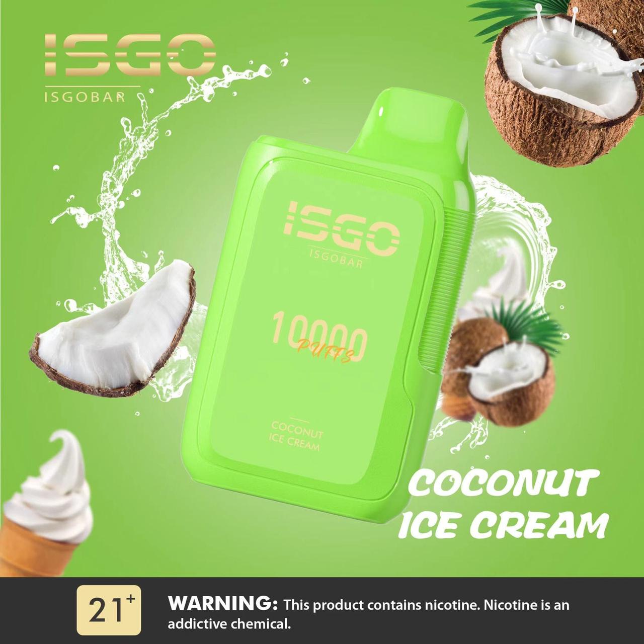 ISGO BAR 10000 Puffs Rechargeable Disposable Vape