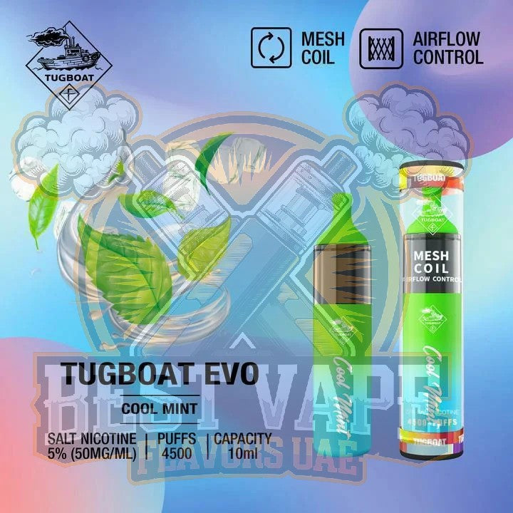 Tugboat EVO 4500 Puffs Disposable Vape in UAE