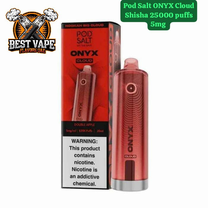 Pod Salt Onyx Cloud Shisha 25000 Puffs Disposable Vape