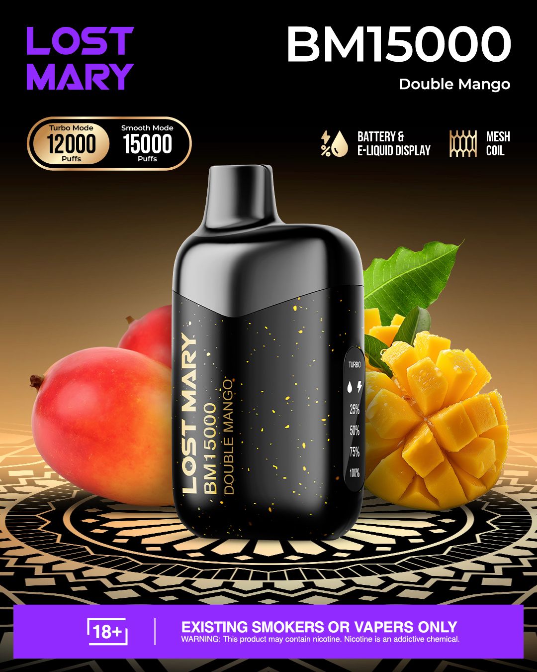 LOST MARY BM15000 Disposable Vape 15000 Puffs In Dubai