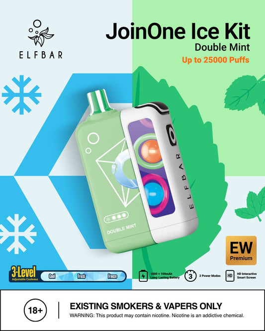 Elf Bar JoinOne Ice 25000 Puffs Disposable Vape in Dubai