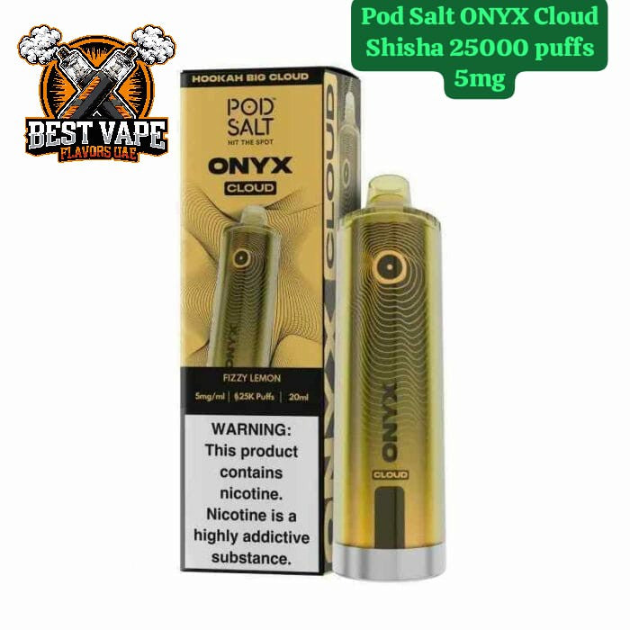 Pod Salt Onyx Cloud Shisha 25000 Puffs Disposable Vape