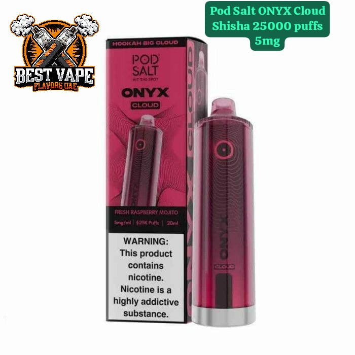Pod Salt Onyx Cloud Shisha 25000 Puffs Disposable Vape