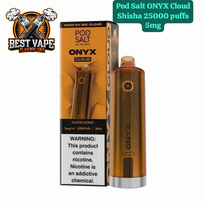 Pod Salt Onyx Cloud Shisha 25000 Puffs Disposable Vape