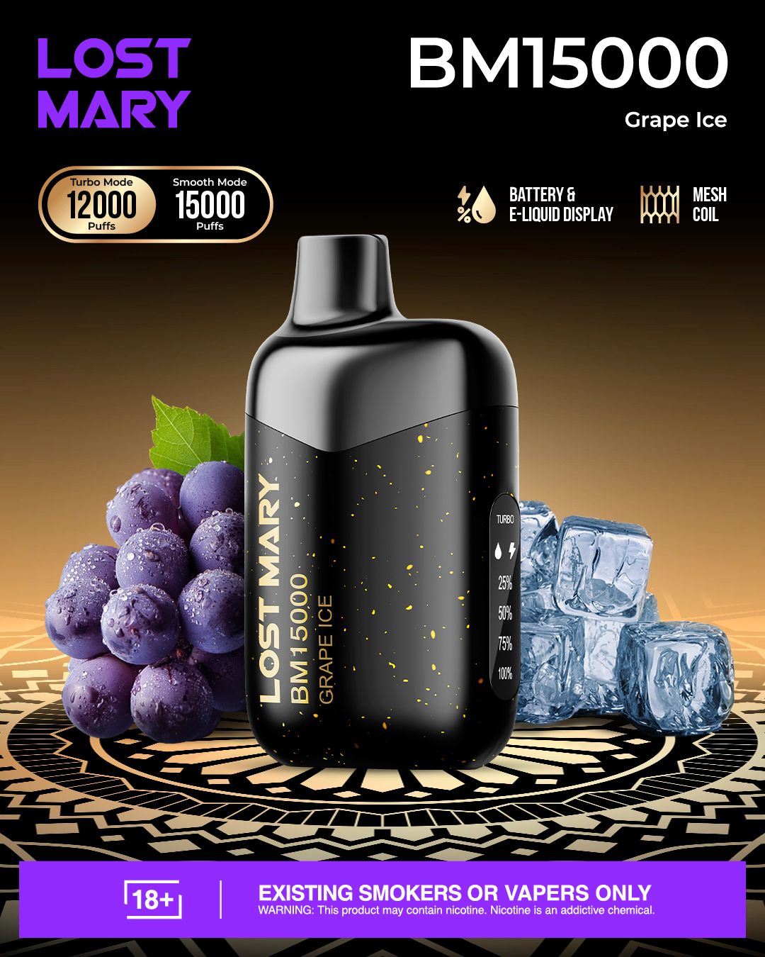LOST MARY BM15000 Disposable Vape 15000 Puffs In Dubai