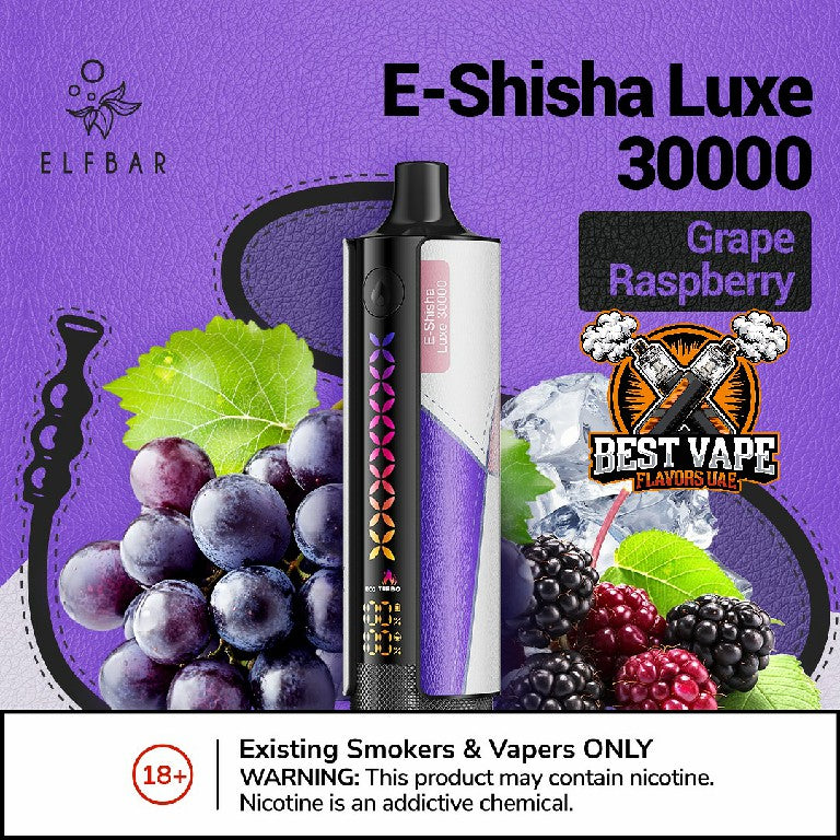 ELFBAR E-Shisha Luxe 30000 Puffs Disposable Vape In Dubai