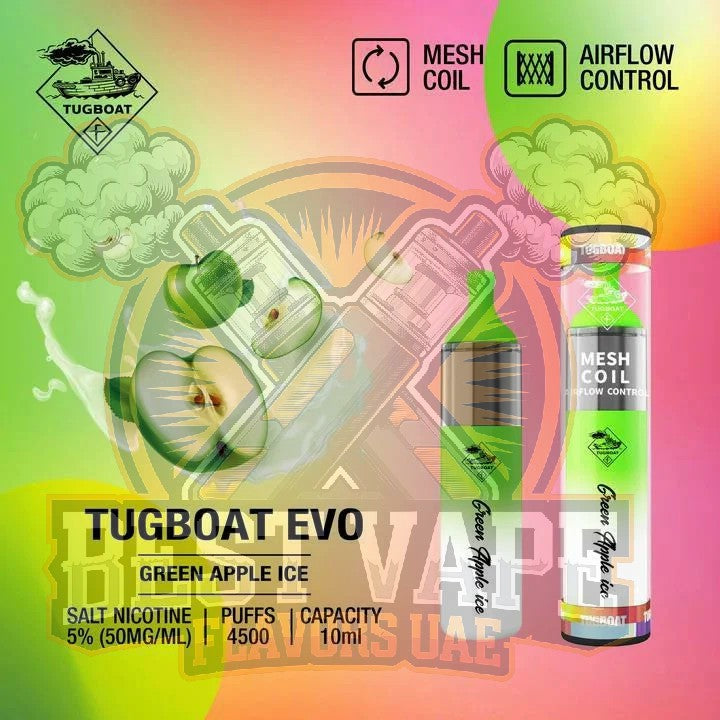 Tugboat EVO 4500 Puffs Disposable Vape in UAE