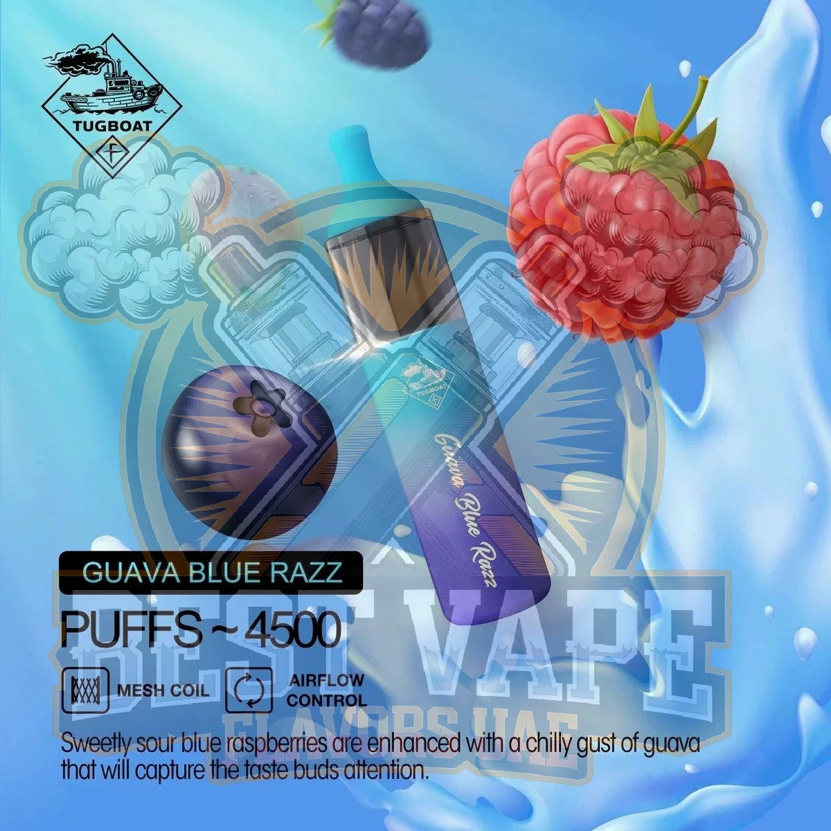 Tugboat EVO 4500 Puffs Disposable Vape in UAE