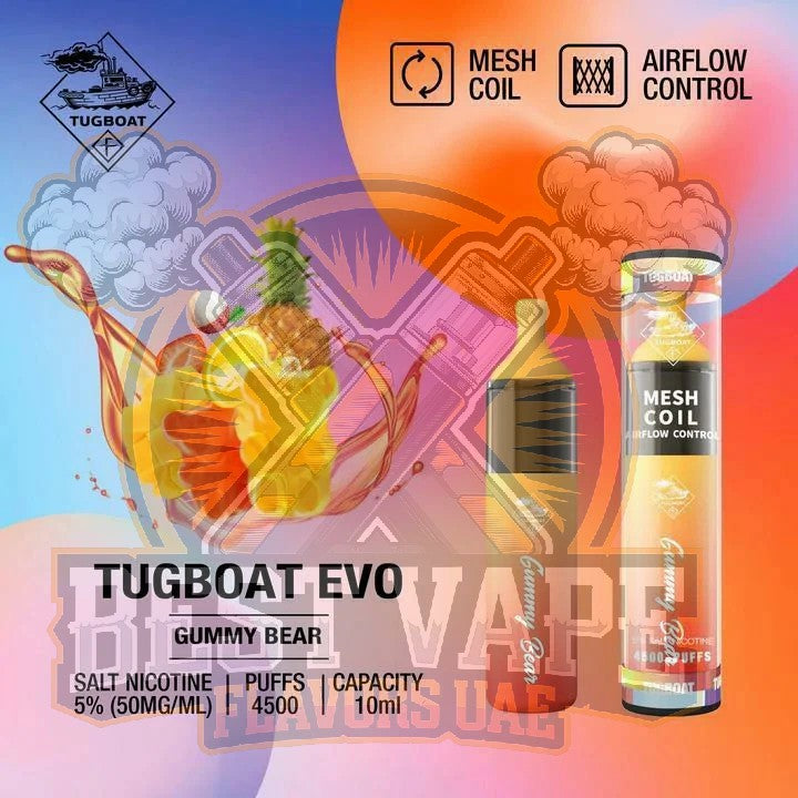 Tugboat EVO 4500 Puffs Disposable Vape in UAE