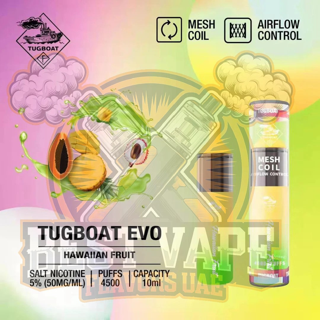 Tugboat EVO 4500 Puffs Disposable Vape in UAE