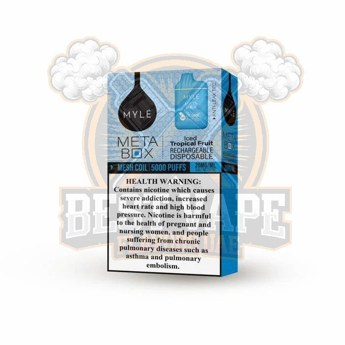 MYLÉ Meta Box 5000 Puffs Disposable Pod device in Dubai