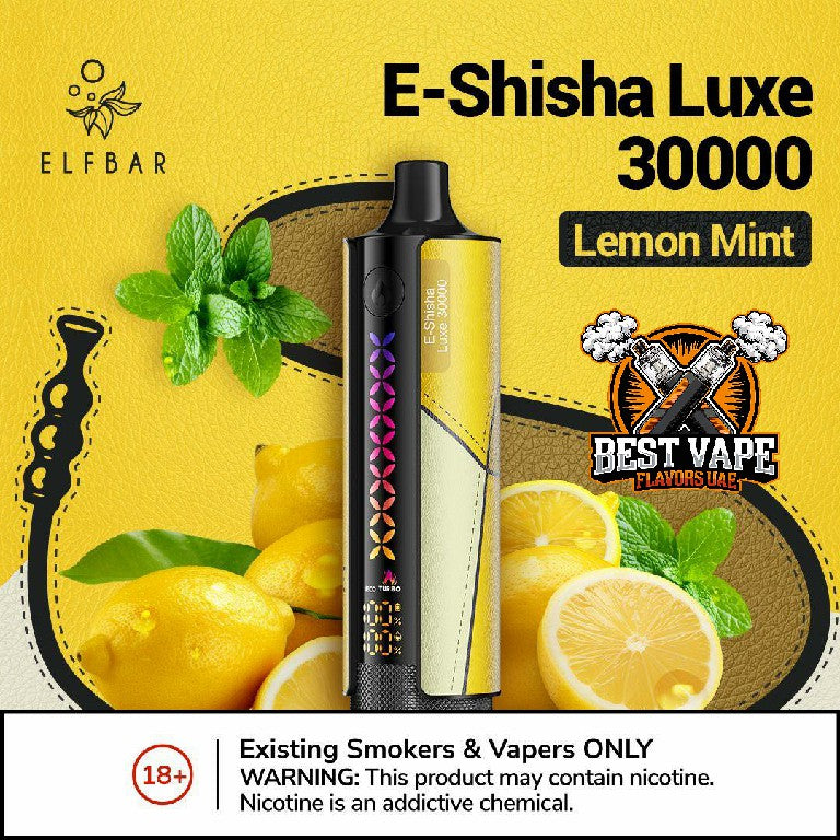 ELFBAR E-Shisha Luxe 30000 Puffs Disposable Vape In Dubai