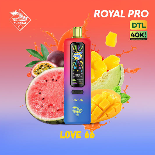 Tugboat Royal Pro DTL 40000 Puff Disposable Vape