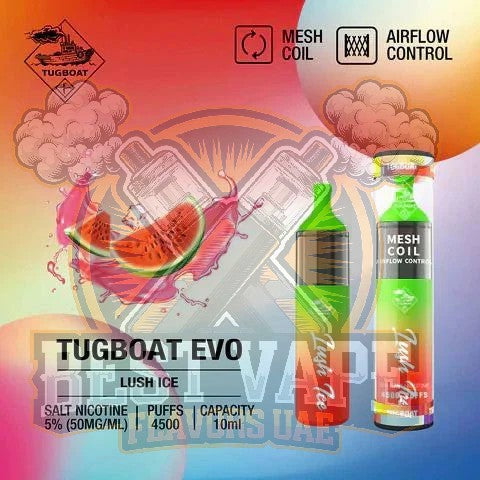 Tugboat EVO 4500 Puffs Disposable Vape in UAE