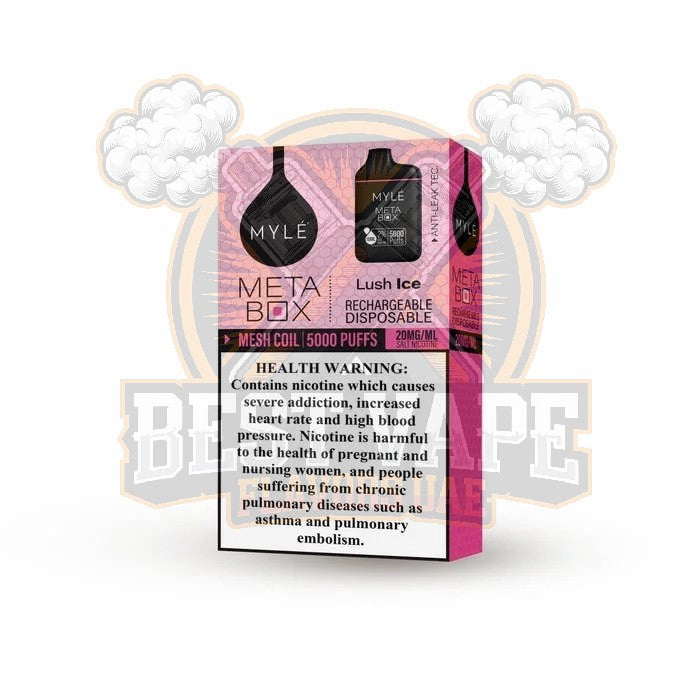 MYLÉ Meta Box 5000 Puffs Disposable Pod device in Dubai