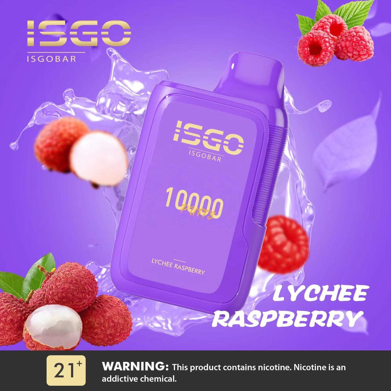 ISGO BAR 10000 Puffs Rechargeable Disposable Vape