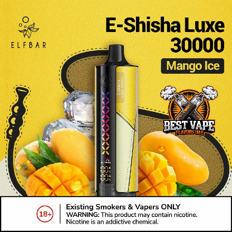 ELFBAR E-Shisha Luxe 30000 Puffs Disposable Vape In Dubai