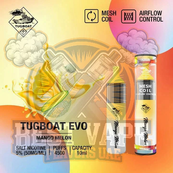 Tugboat EVO 4500 Puffs Disposable Vape in UAE