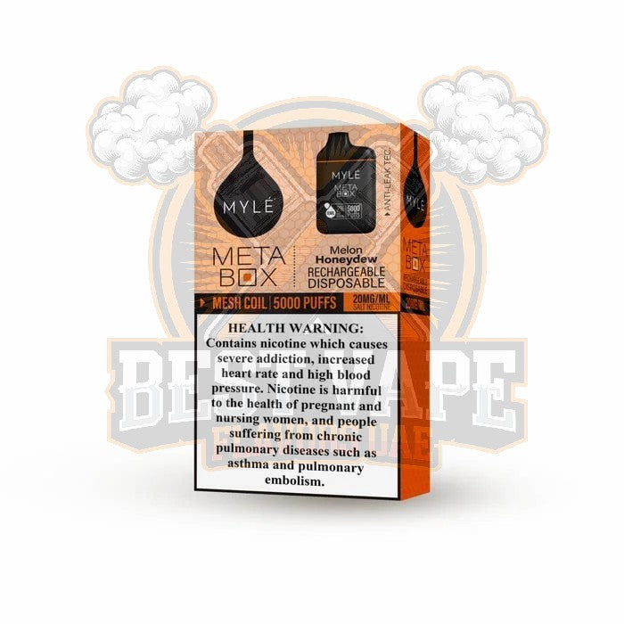 MYLÉ Meta Box 5000 Puffs Disposable Pod device in Dubai