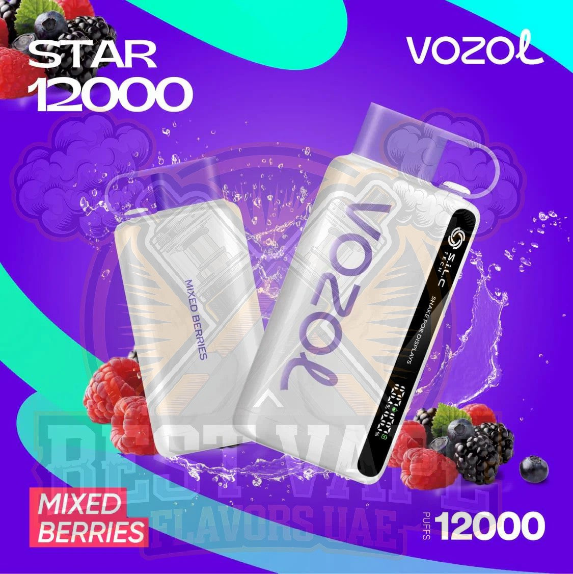 Vozol Star 12000 Puffs Disposable Vape in Dubai