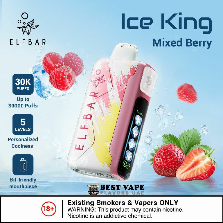 ELFBAR Ice King 30000 Puffs Disposable Vape in Dubai