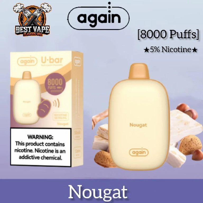 Again-U-Bar 8000 puffs Disposable Vape in Dubai,UAE