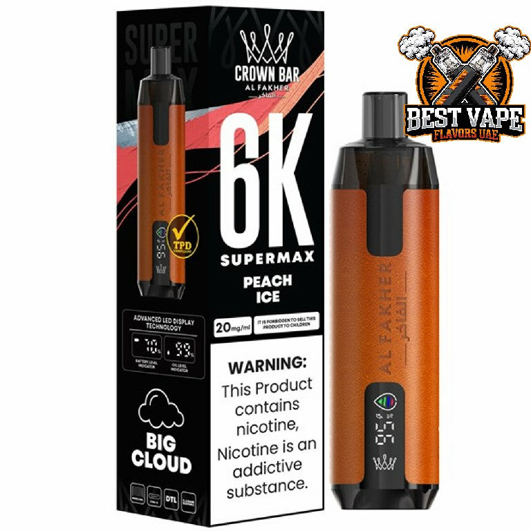 Al Fakher Supermax 6000 Puffs Disposable Vape In Dubai