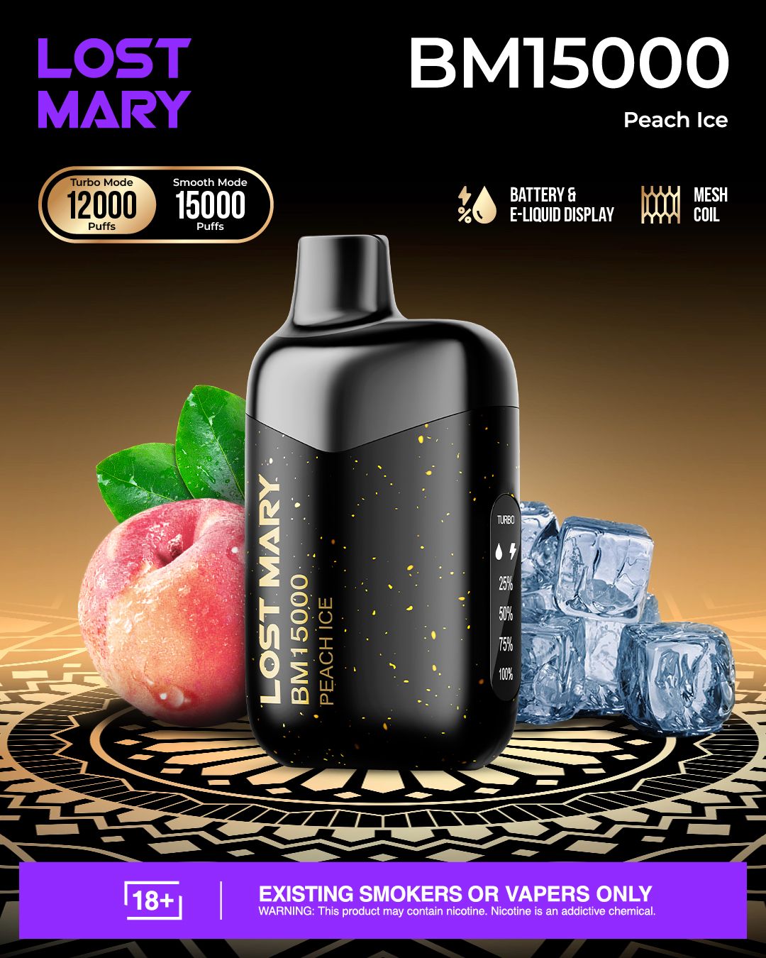 LOST MARY BM15000 Disposable Vape 15000 Puffs In Dubai