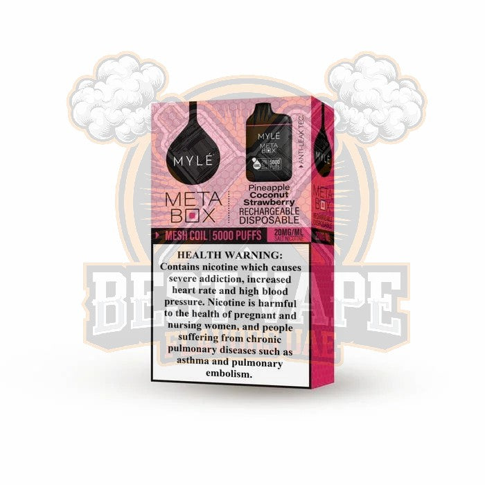 MYLÉ Meta Box 5000 Puffs Disposable Pod device in Dubai
