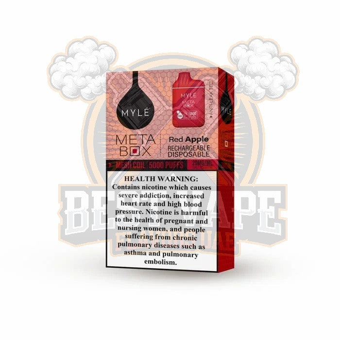 MYLÉ Meta Box 5000 Puffs Disposable Pod device in Dubai