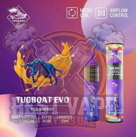 Tugboat EVO 4500 Puffs Disposable Vape in UAE