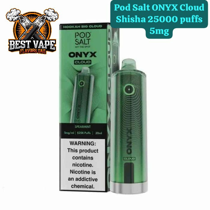 Pod Salt Onyx Cloud Shisha 25000 Puffs Disposable Vape