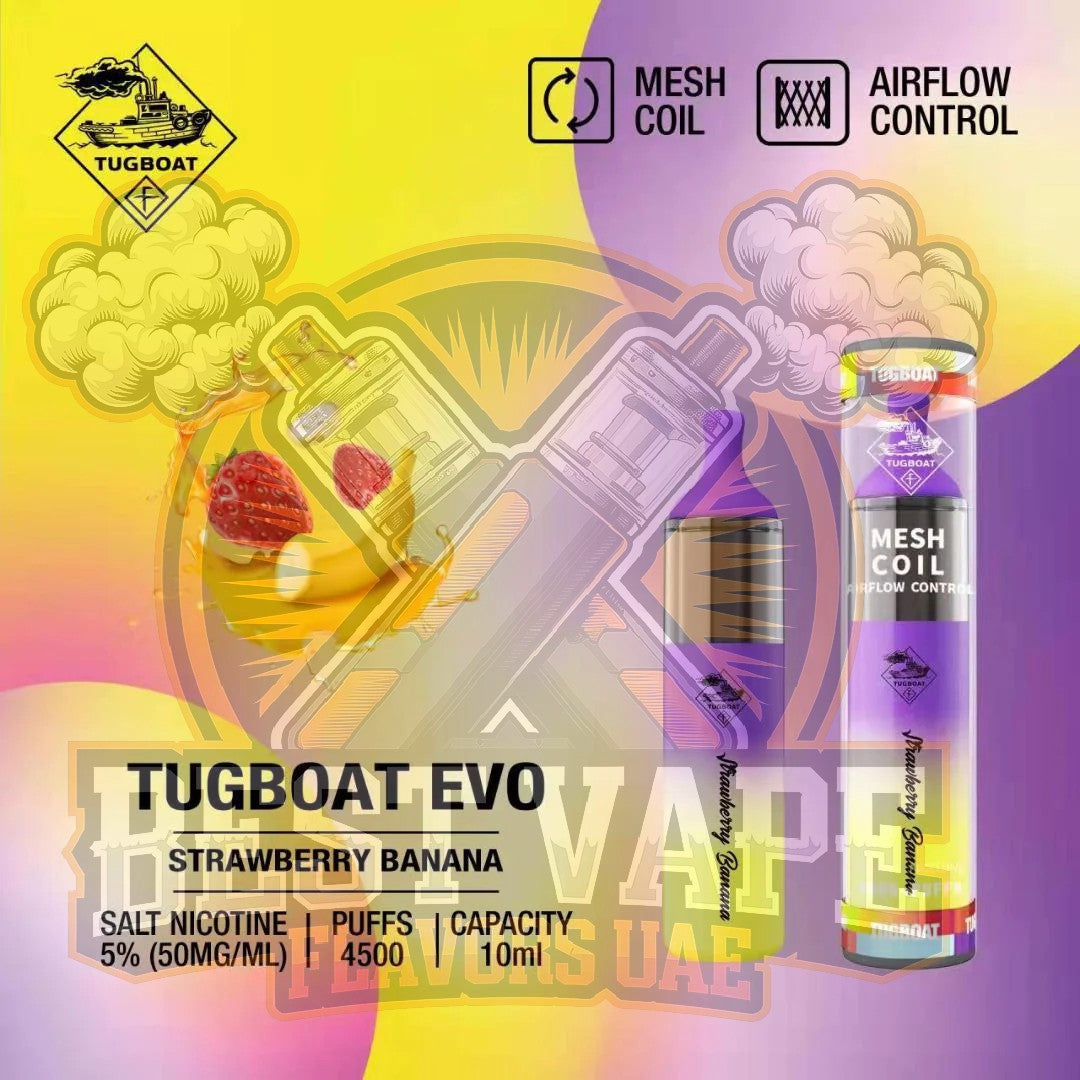 Tugboat EVO 4500 Puffs Disposable Vape in UAE