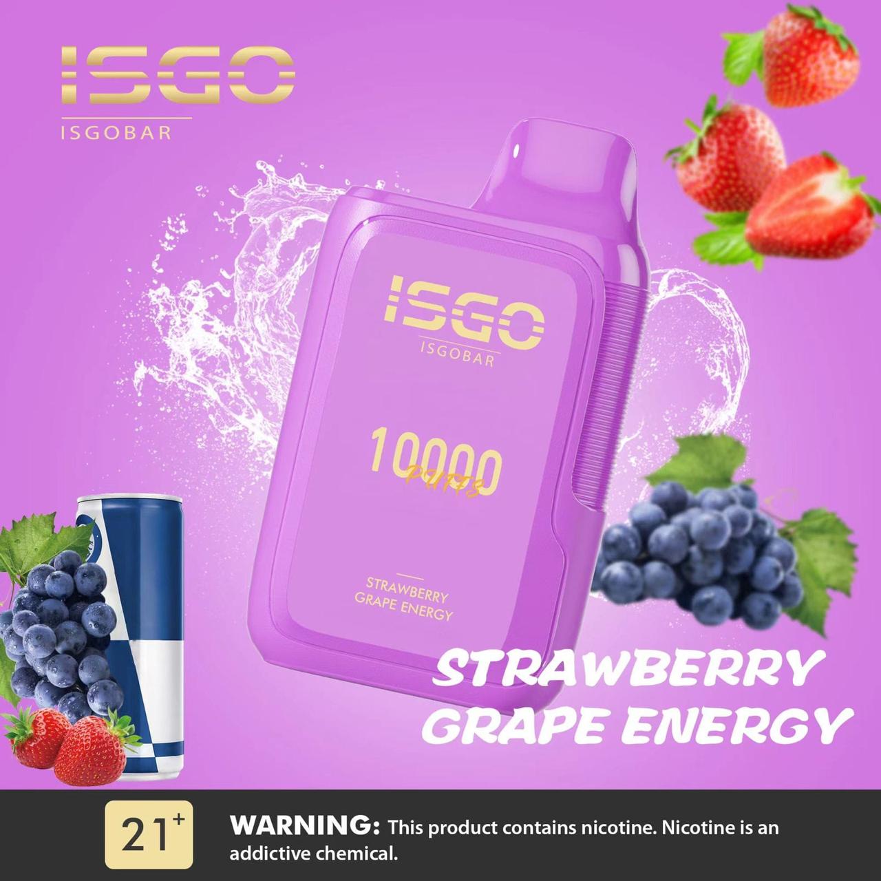ISGO BAR 10000 Puffs Rechargeable Disposable Vape