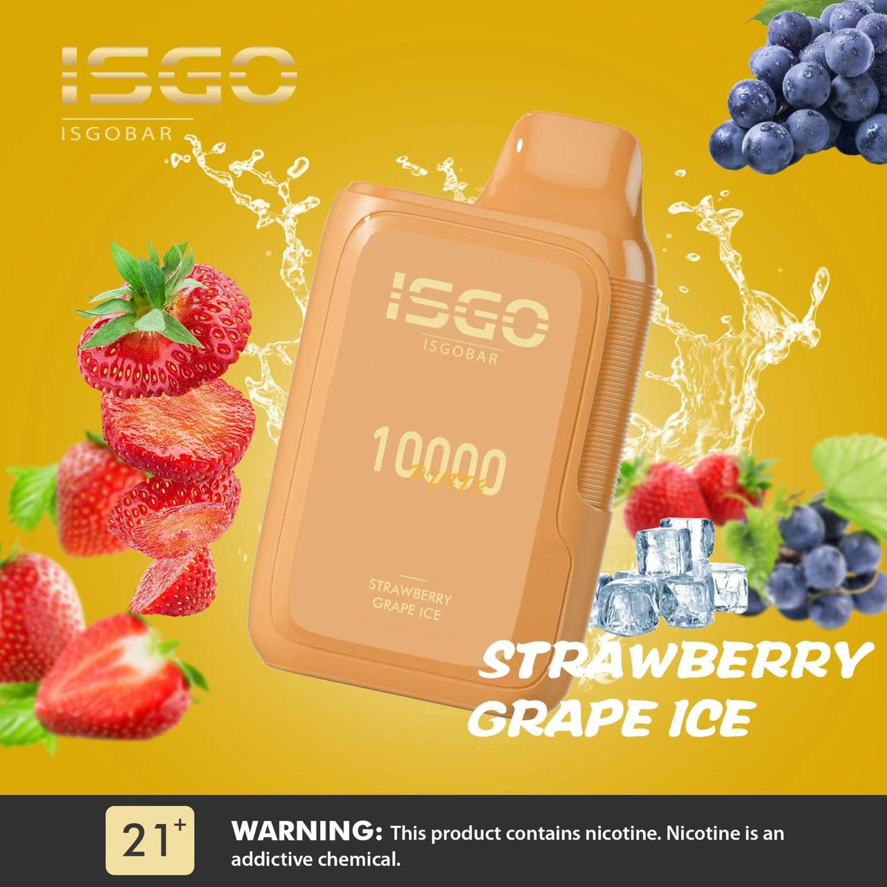 ISGO BAR 10000 Puffs Rechargeable Disposable Vape