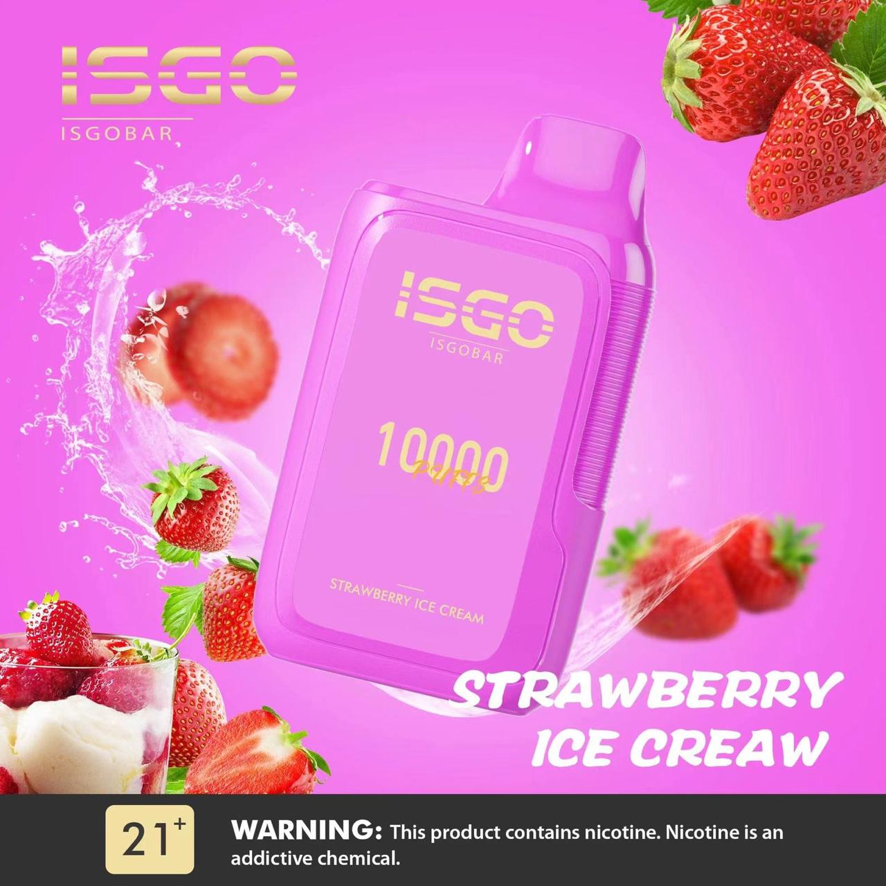 ISGO BAR 10000 Puffs Rechargeable Disposable Vape
