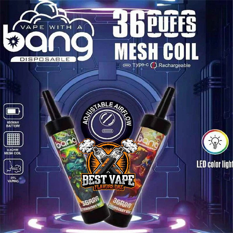 Bang 36000 Puff Disposable Vape In Dubai