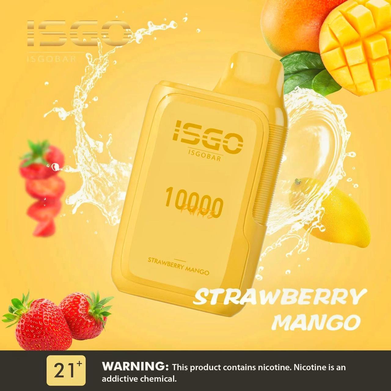ISGO BAR 10000 Puffs Rechargeable Disposable Vape